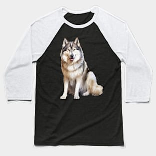 Alaskan Malamute Baseball T-Shirt